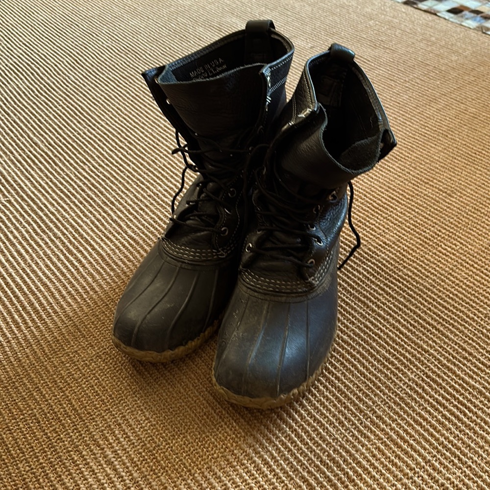 Rare black bean boots